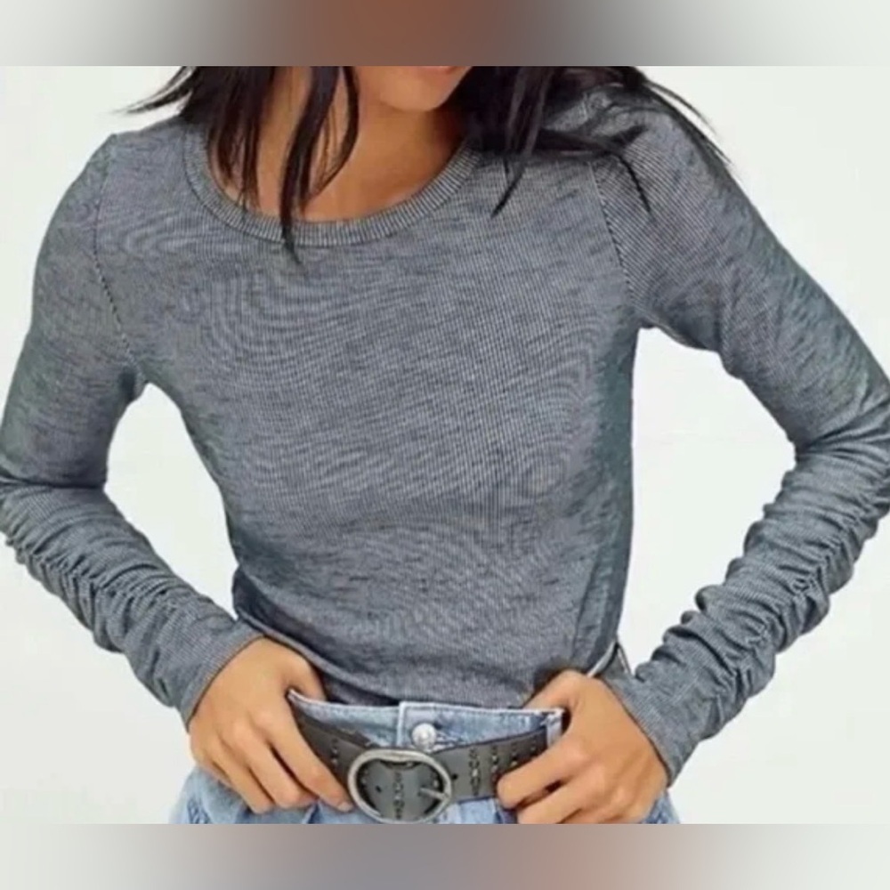 INTIMATELY Ribbed Long Sleeve Top